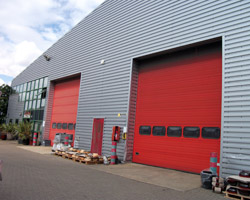 Photo showing a commercial warehouse 